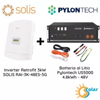 Retrofit SOLIS +Pylontech US5000
